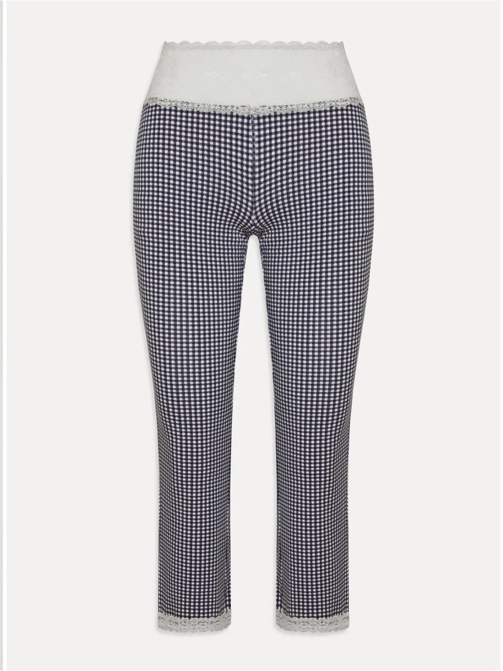 Nikki Gingham Capris